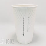 PAPER HOT CUP DOUBLE WALL CUBE EMBOSS (16OZ)