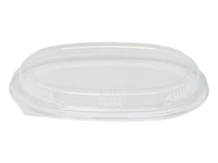 Oval Clear Raised Lid (FLR-06F) to Suit Wooden Box FLR-06B